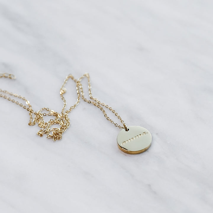 Icelandic Love Necklace - Blakk by B