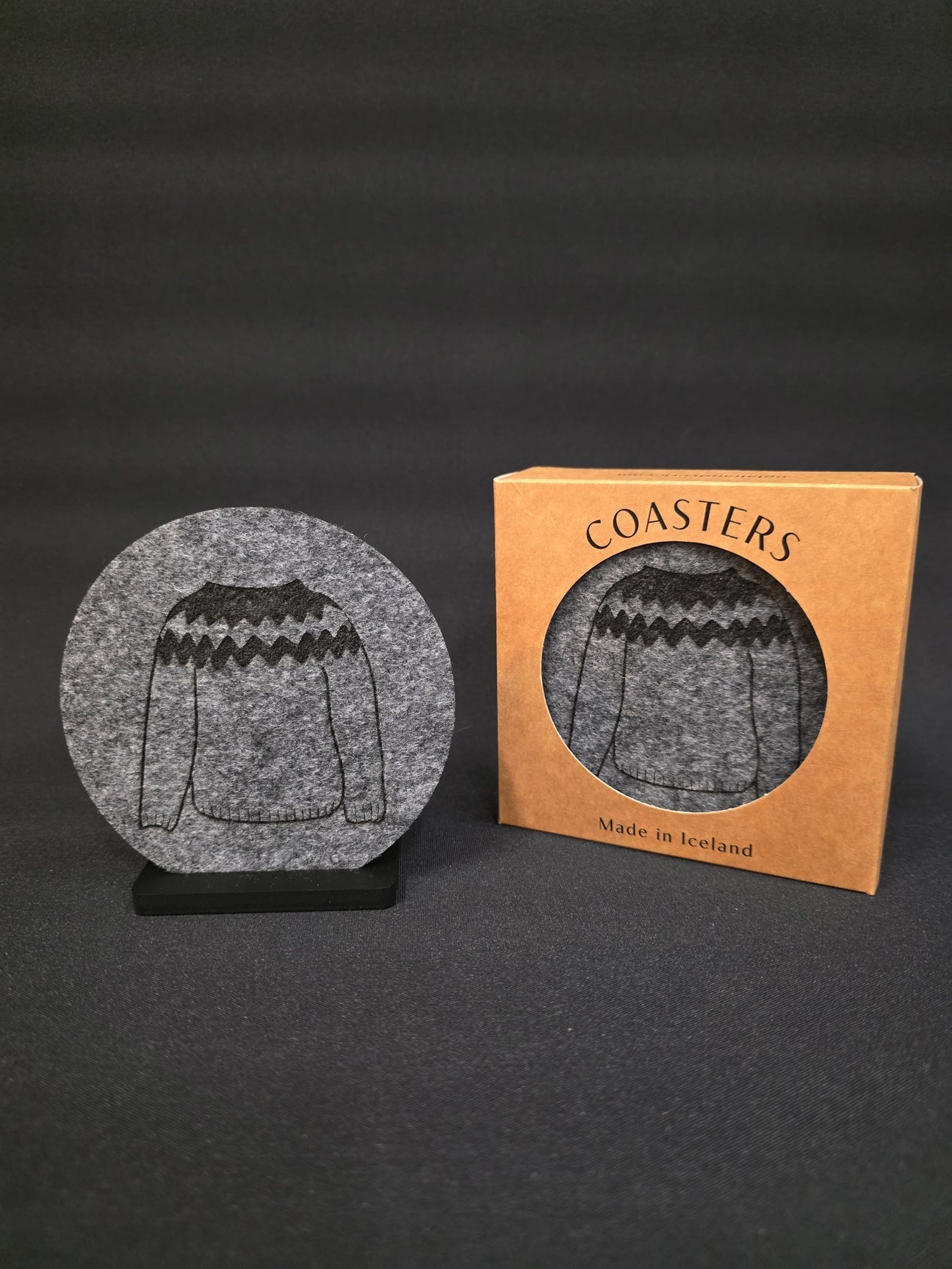 Filt Coasters - Ugla Handverk