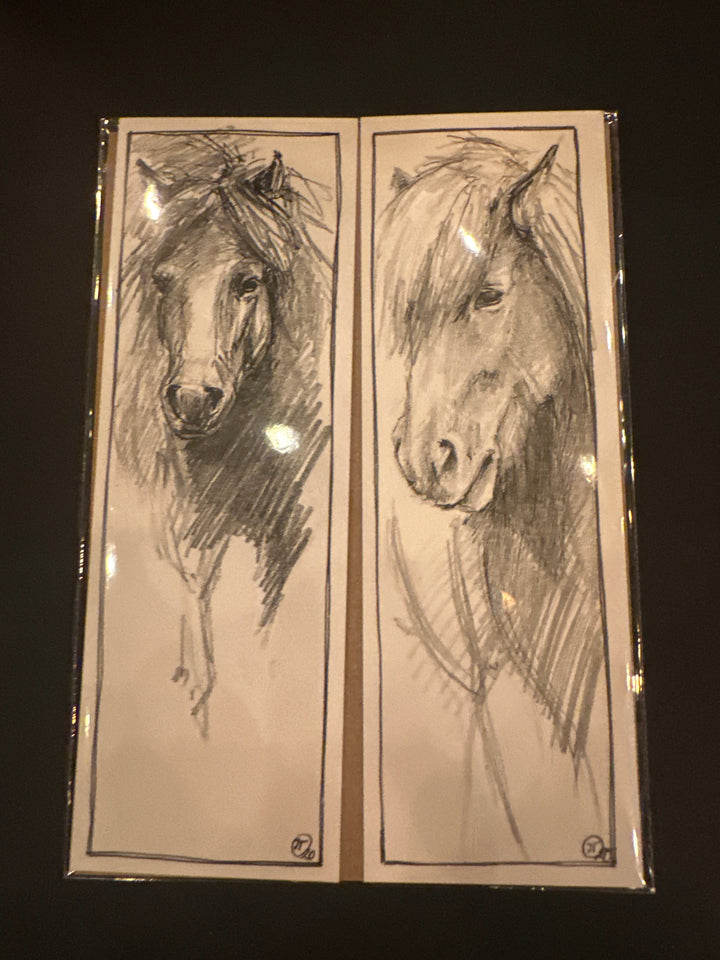 Bookmark Horses - Jana Tomanová