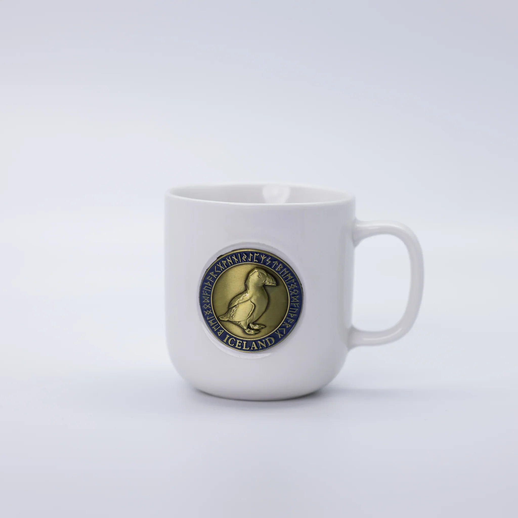 White Porcelain Mug - Minjagripir.is