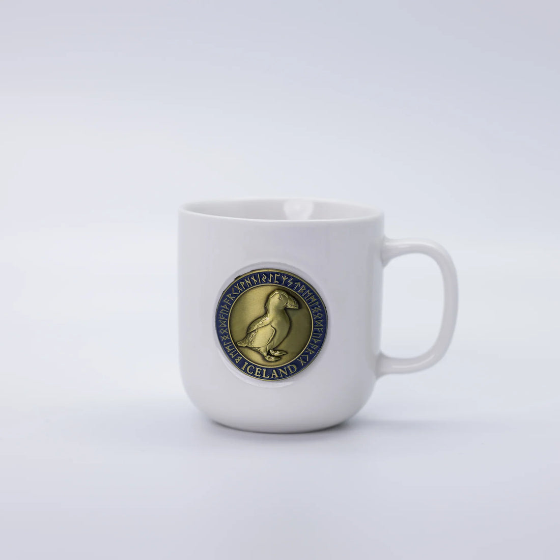 White Porcelain Mug - Minjagripir.is