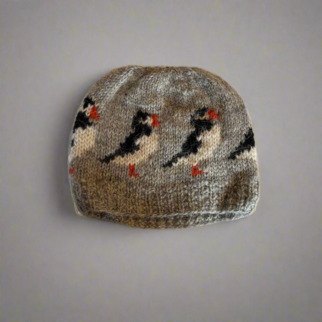 Handknitted Icelandic Wool Hat