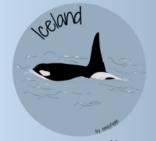 Iceland Stickers - Lupen Sketches