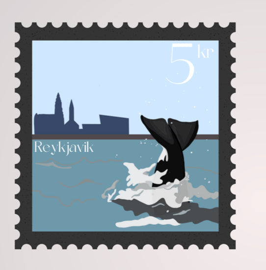 Iceland Stickers - Lupen Sketches