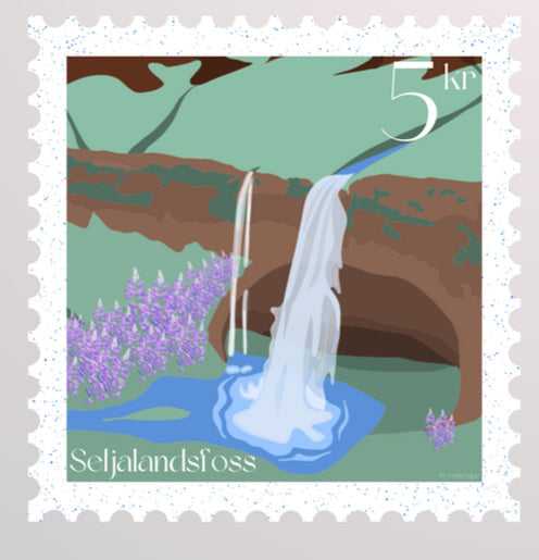 Iceland Stickers - Lupen Sketches