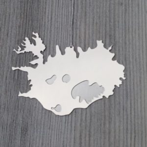 Silver Mobile Ornament - Íslensk