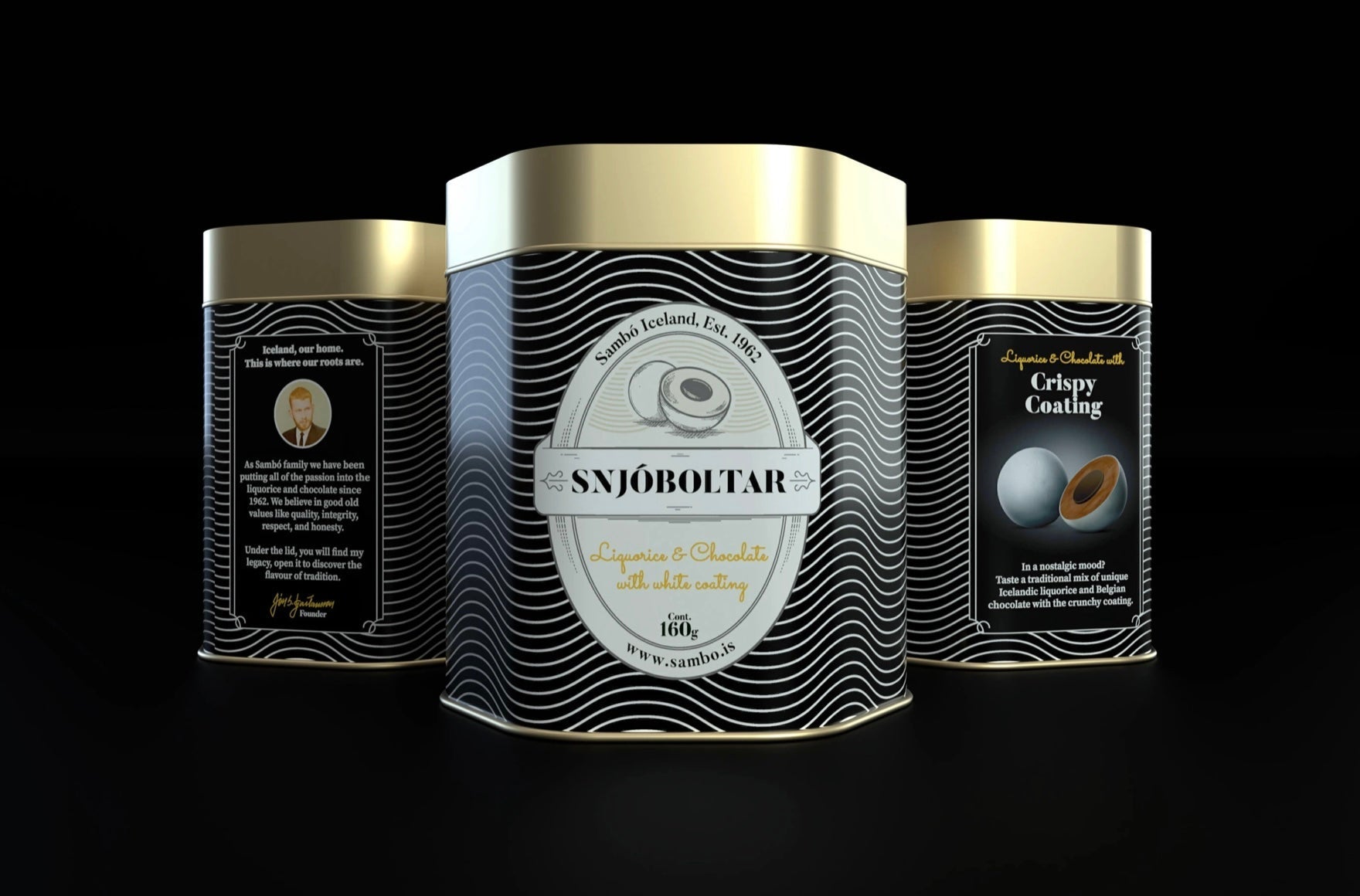 The Flavour of Traditional Icelandic Chocolate & Liquorice 3-Pack - Sambó Iceland