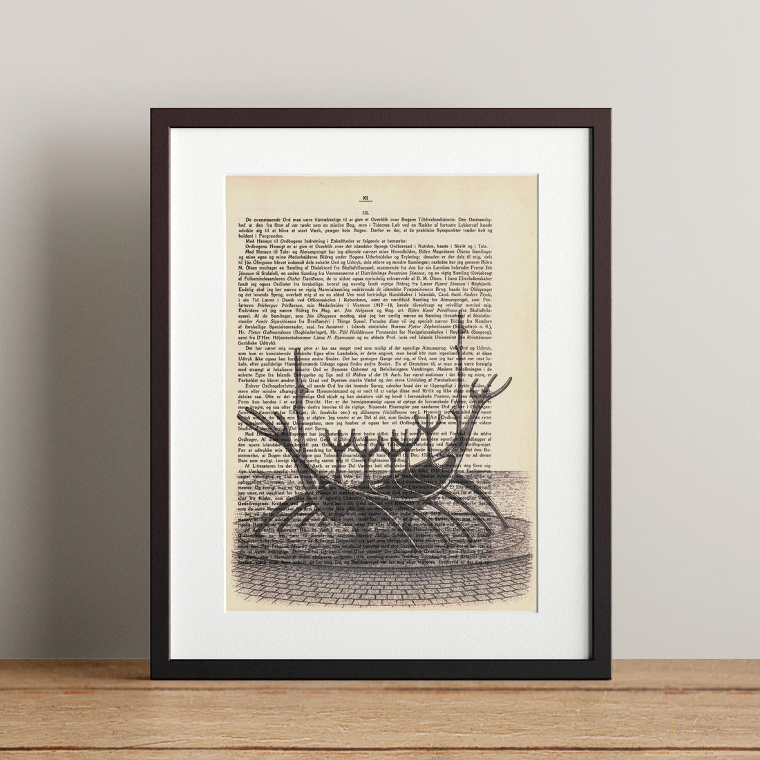 Vintage Book Art Prints - Fjordic