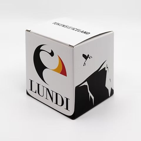 Hand Blown Glass Puffin - Tokens of Iceland