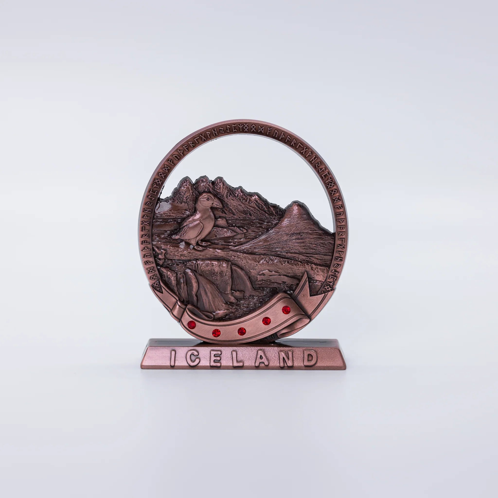 Decorative Plate Icelandic Nature - Minjagripir.is