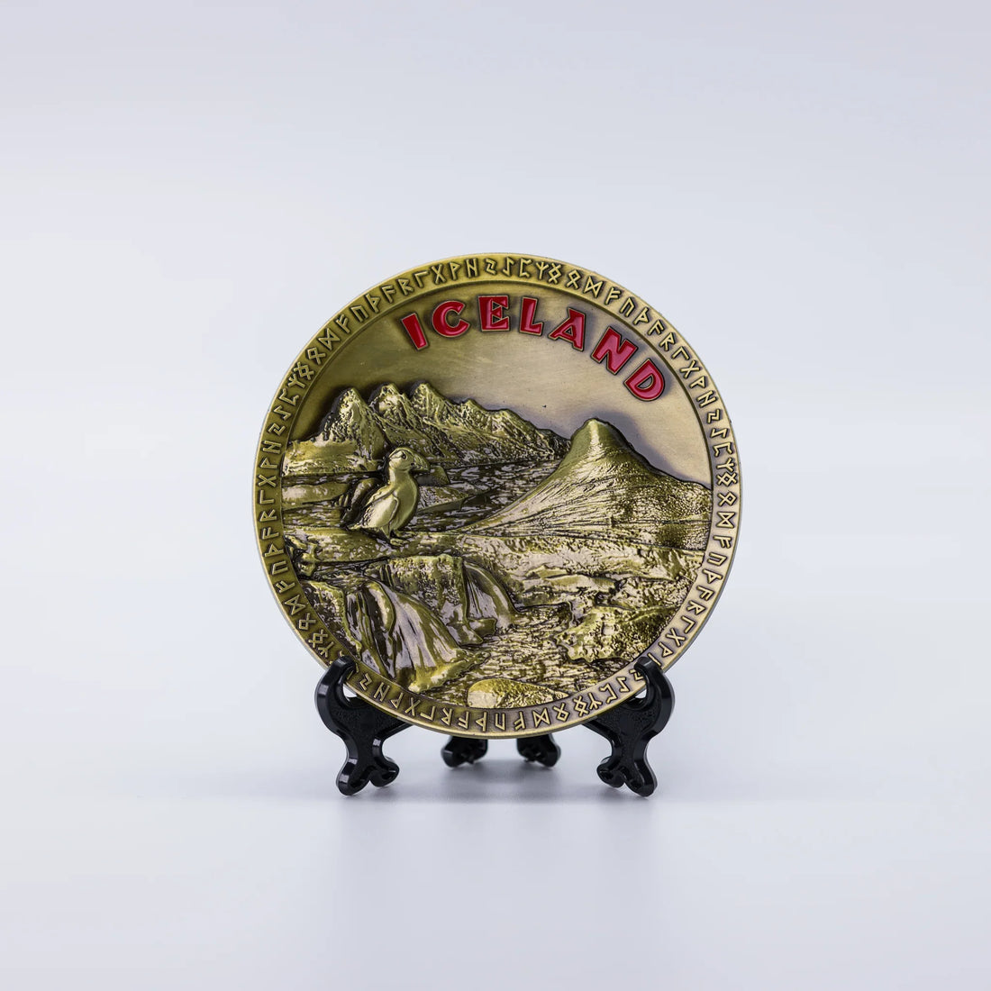 Decorative Plate Icelandic Nature - Minjagripir.is