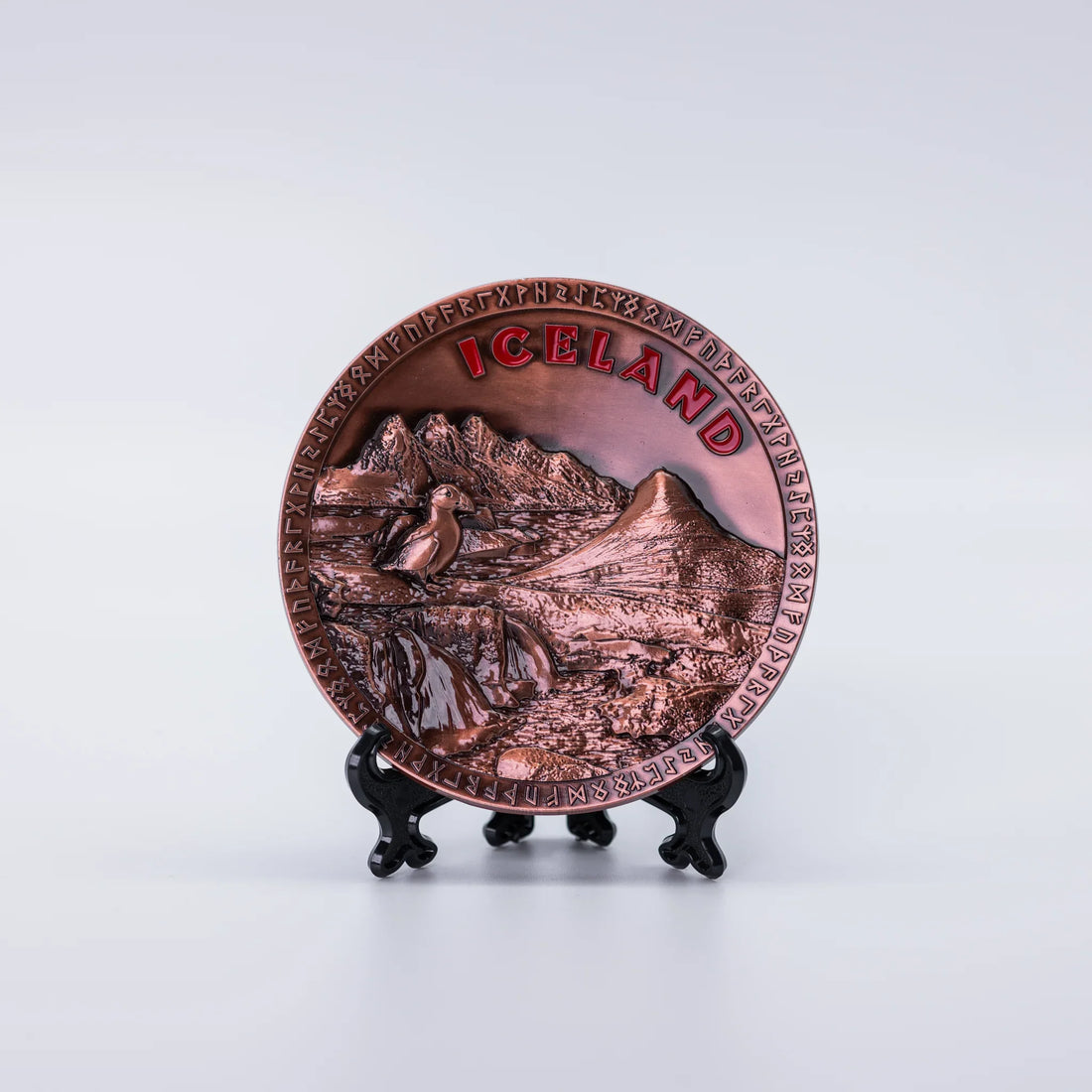 Decorative Plate Icelandic Nature - Minjagripir.is