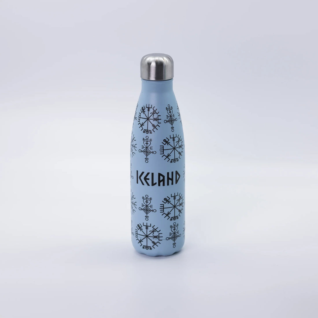 Thermo Bottle Runes (Blue) - Minjagripir.is