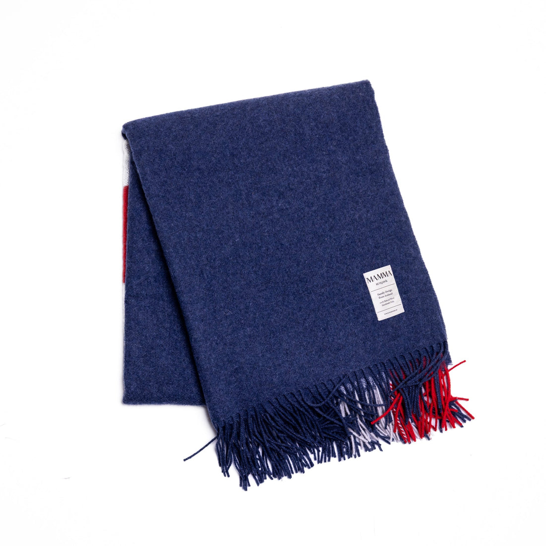 Family Design Wool Blanket by Mamma Reykjavík