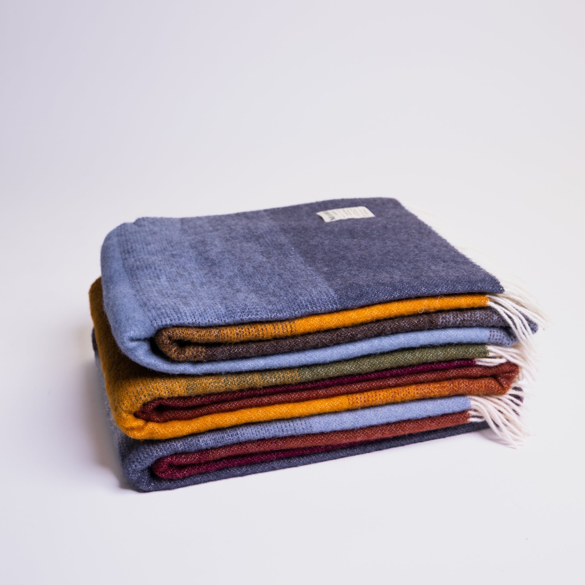 Family Design Wool Blanket by Mamma Reykjavík