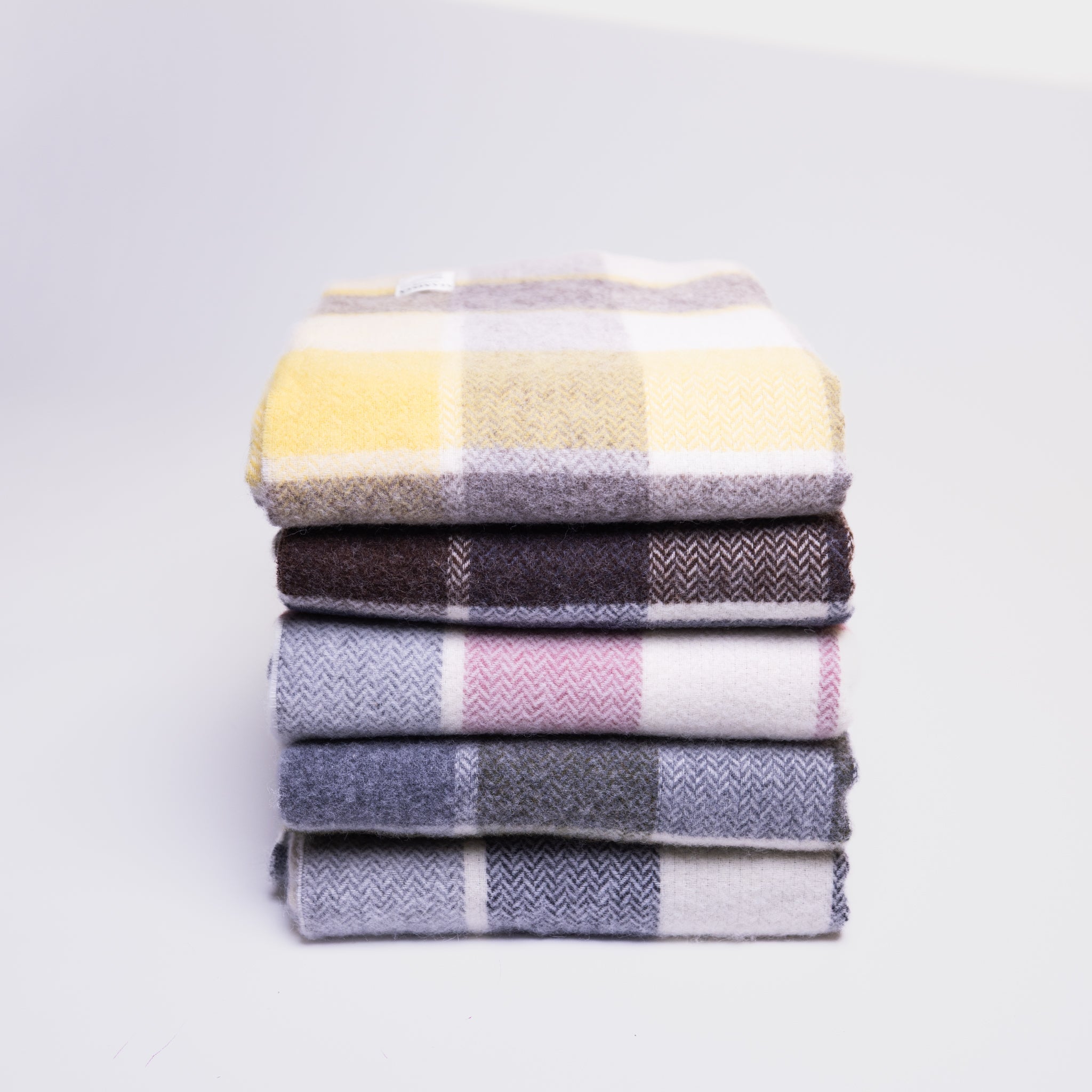 Family Design Wool Blanket by Mamma Reykjavík