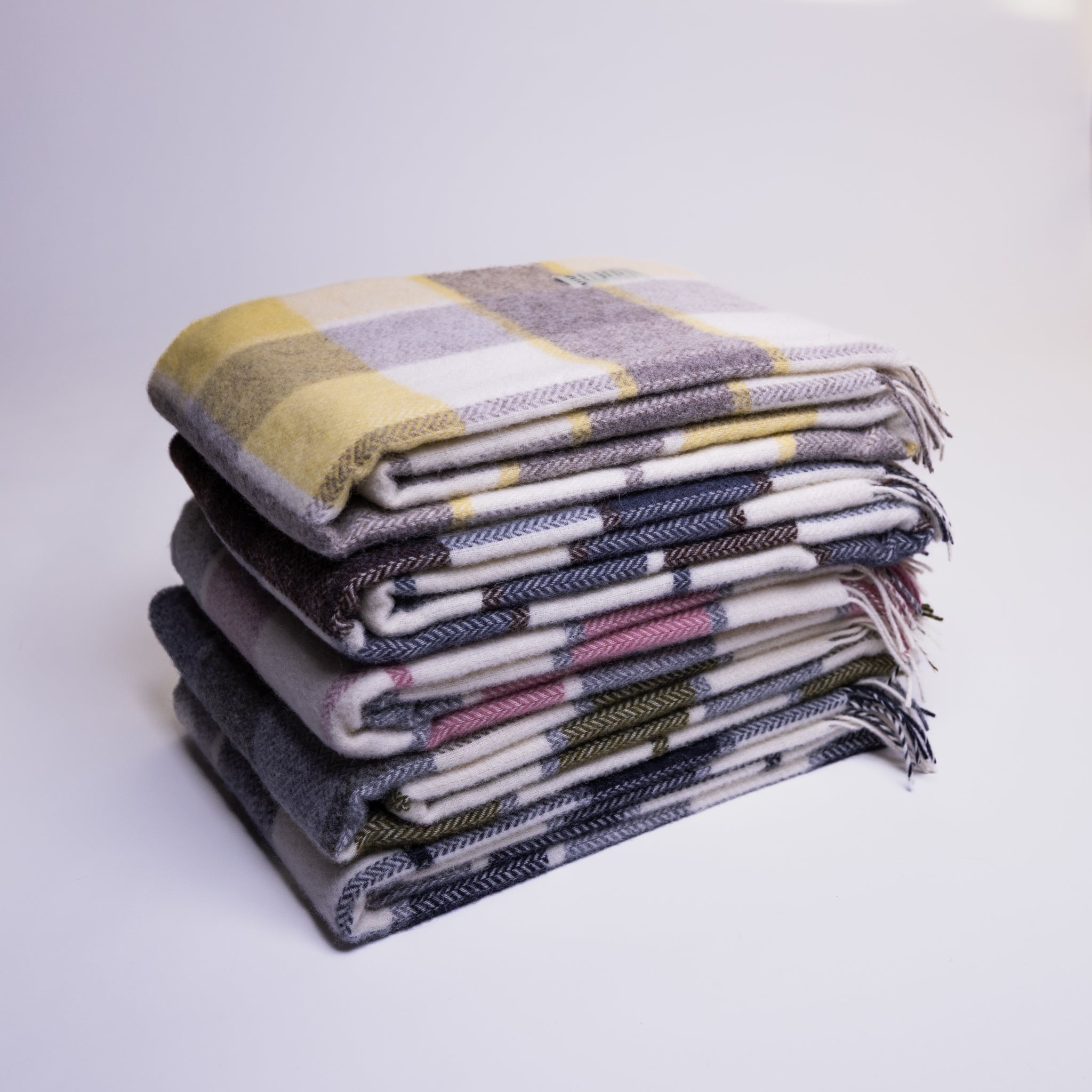 Family Design Wool Blanket by Mamma Reykjavík