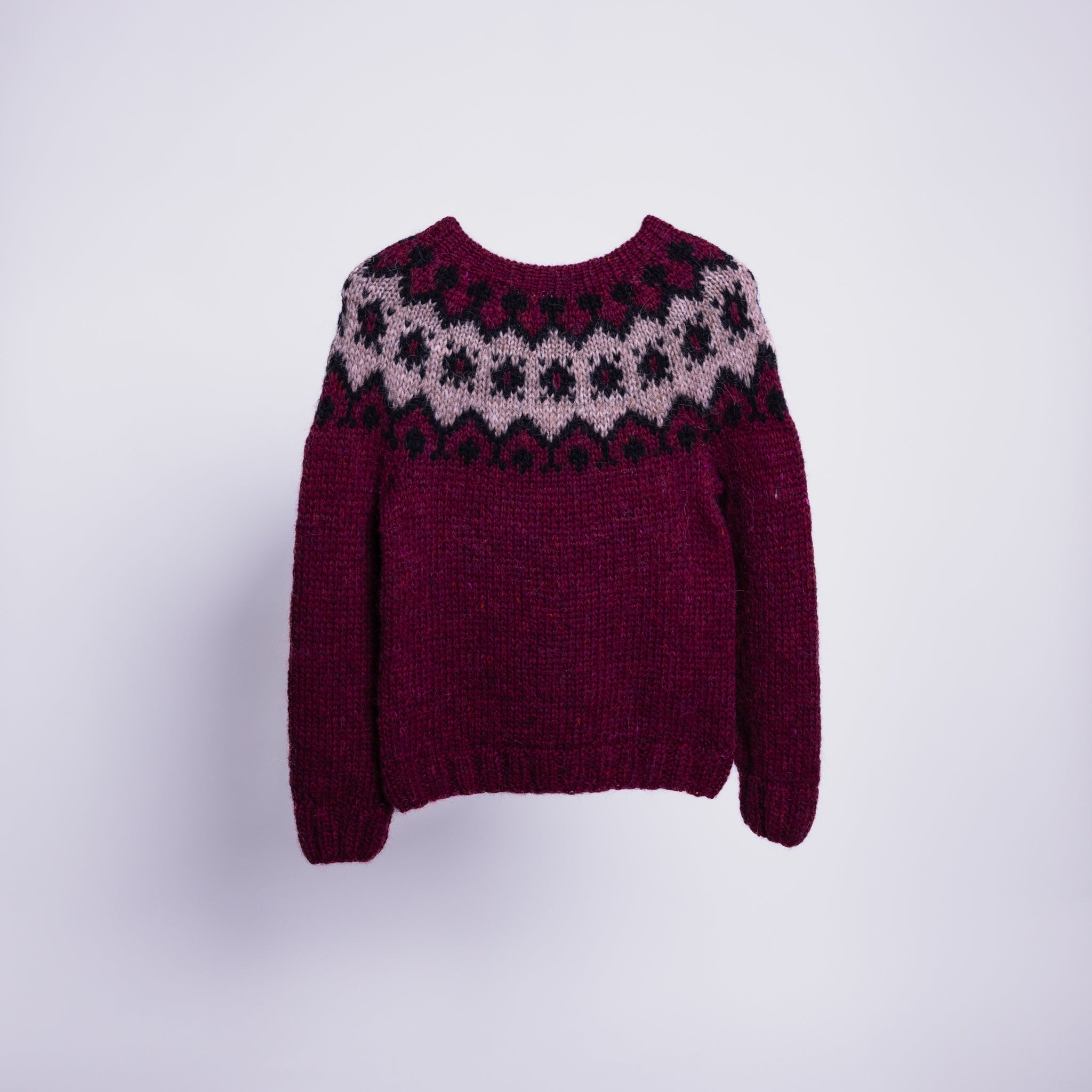 Lopapeysa Thinner Wool Sweater