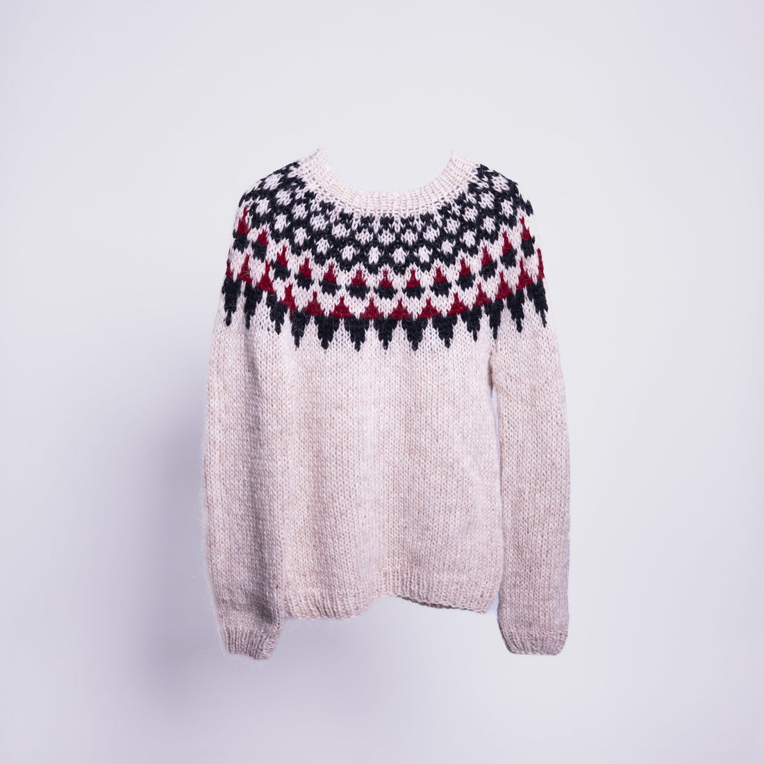 Lopapeysa Thinner Wool Sweater