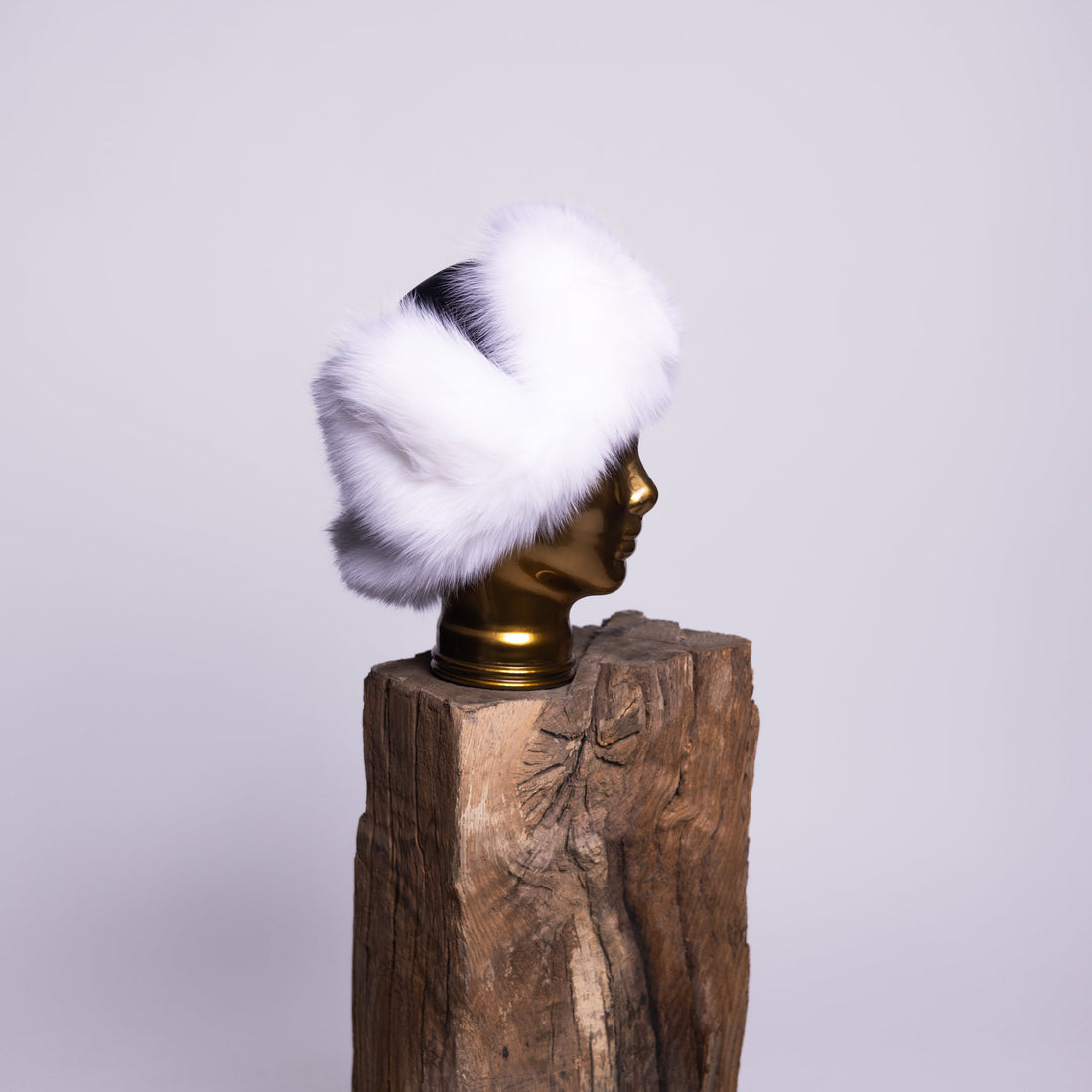 Sheep Leather Fox / Raccoon Fur Hat Mamma Reykjavík