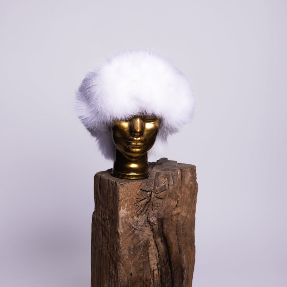 Sheep Leather Fox / Raccoon Fur Hat Mamma Reykjavík