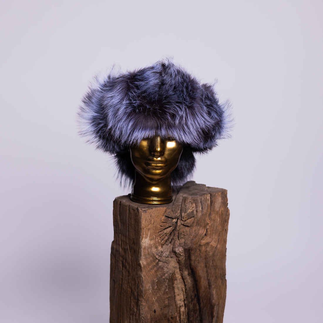 Sheep Leather Fox / Raccoon Fur Hat Mamma Reykjavík