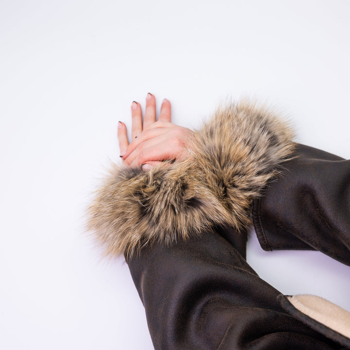 Fox Fur Cuffs Mamma Reykjavík