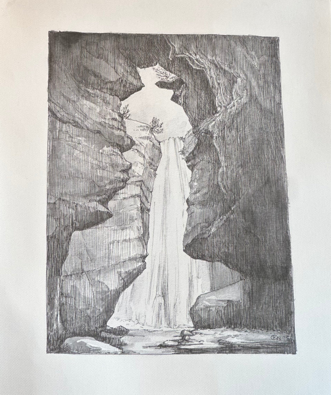 Poster A3 Gljúfrabúi - Jana Tomanová