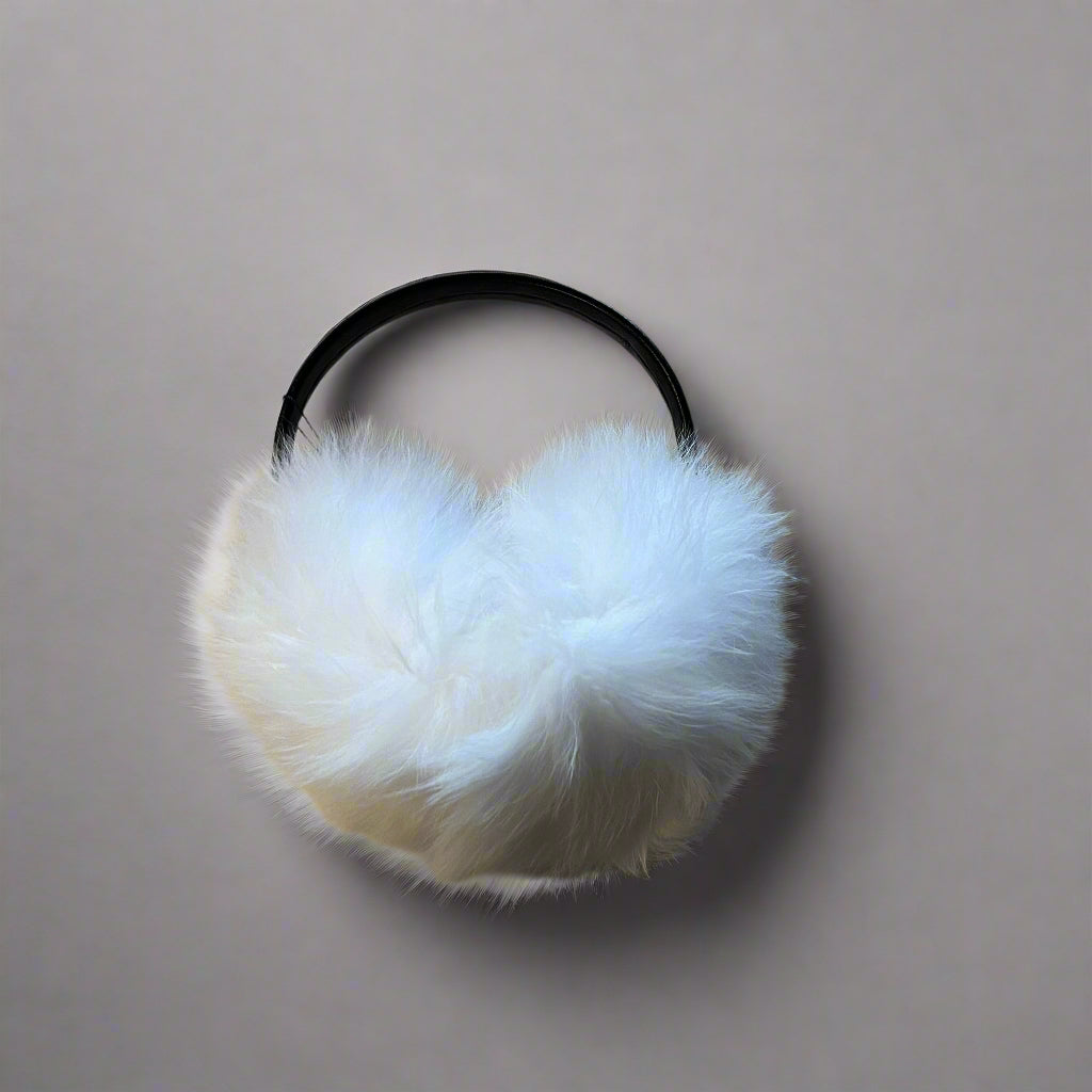 Fox Earmuffs Leather Band - Mamma Reykjavík