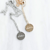 Icelandic Love Necklace - Blakk by B