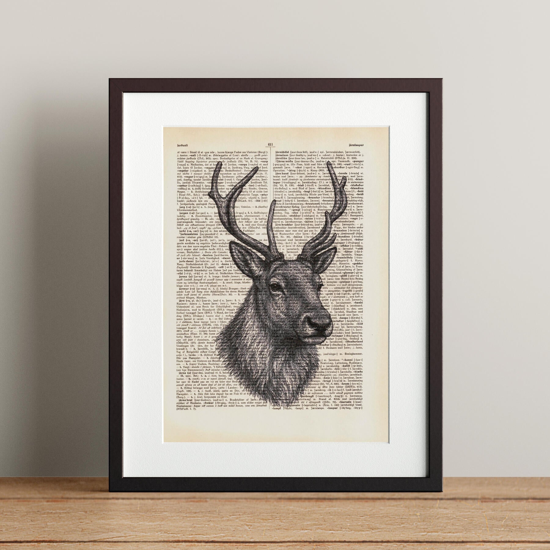 Vintage Book Art Prints - Fjordic