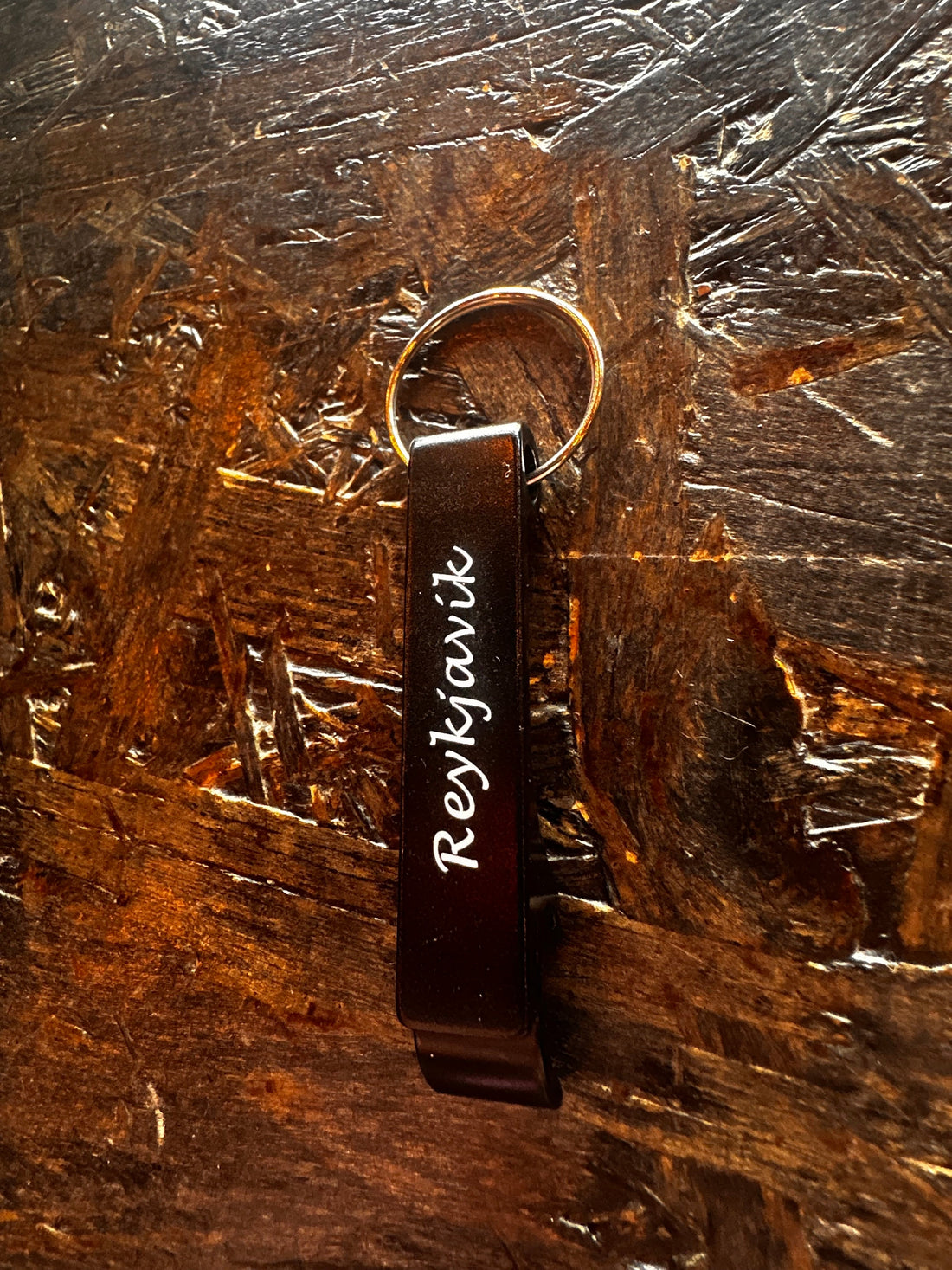 Reykjavík Iceland Keychain Bottle Opener