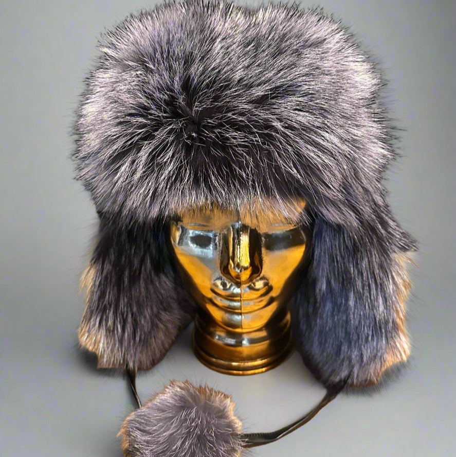 Fox Fur Hat Mamma Reykjavík