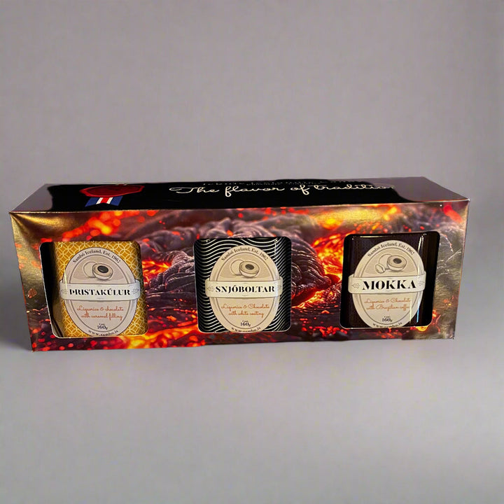 The Flavour of Traditional Icelandic Chocolate & Liquorice 3-Pack - Sambó Iceland