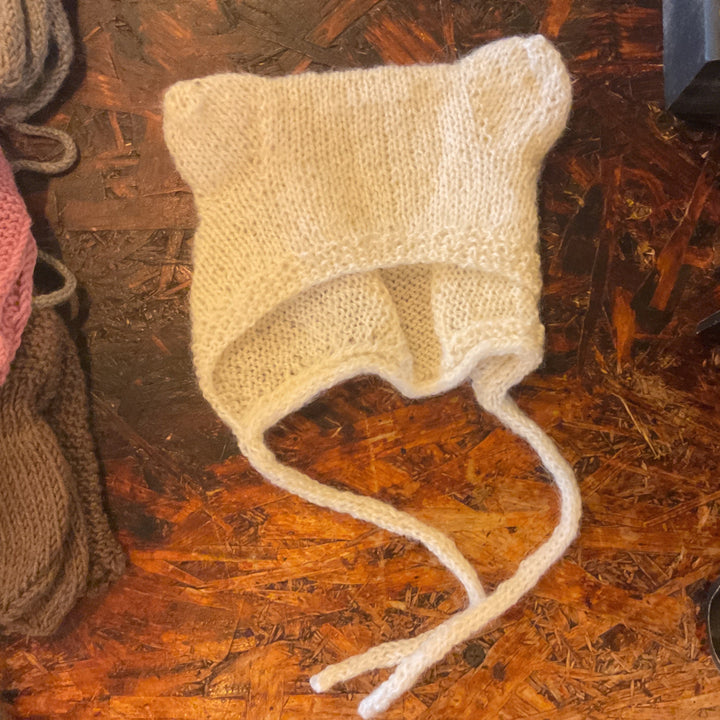 Handknitted Bear Hat By SUNNA