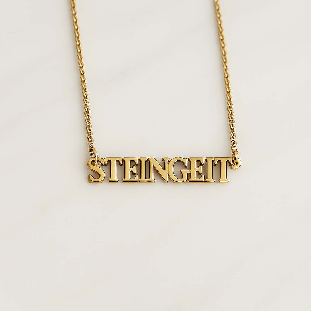 Icelandic Starsign Necklace - Blakk by B