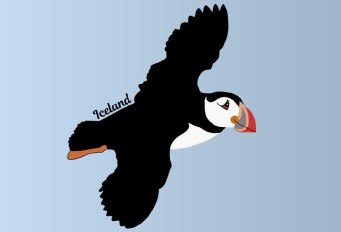 Iceland Stickers - Lupen Sketches