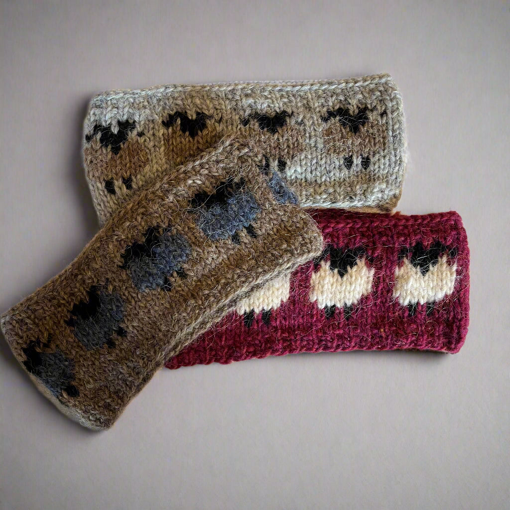 Handknitted Icelandic Wool Headband