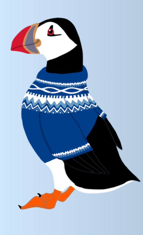 Iceland Stickers - Lupen Sketches