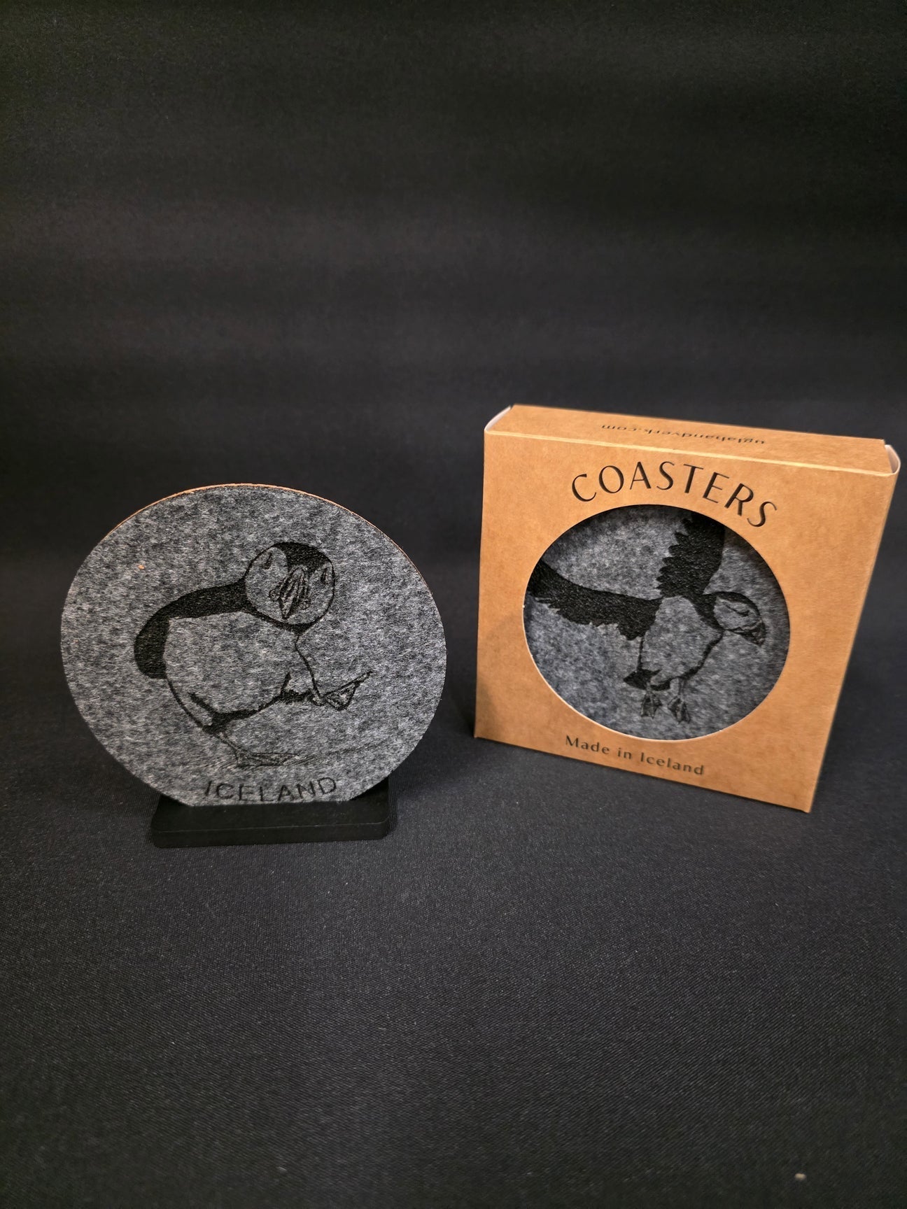 Filt Coasters - Ugla Handverk