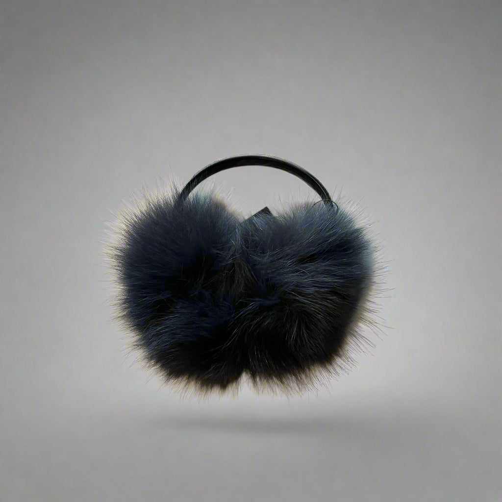 Fox Earmuffs Leather Band - Mamma Reykjavík