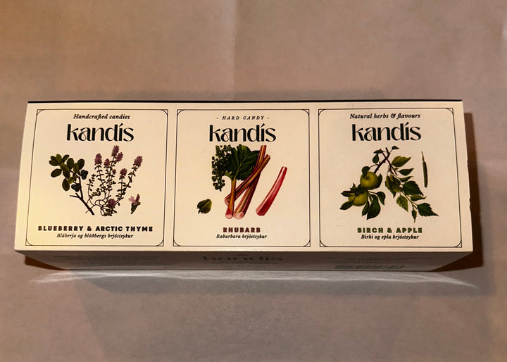 Kandís Handcrafted Icelandic Candy - 3-Pack Gift Set