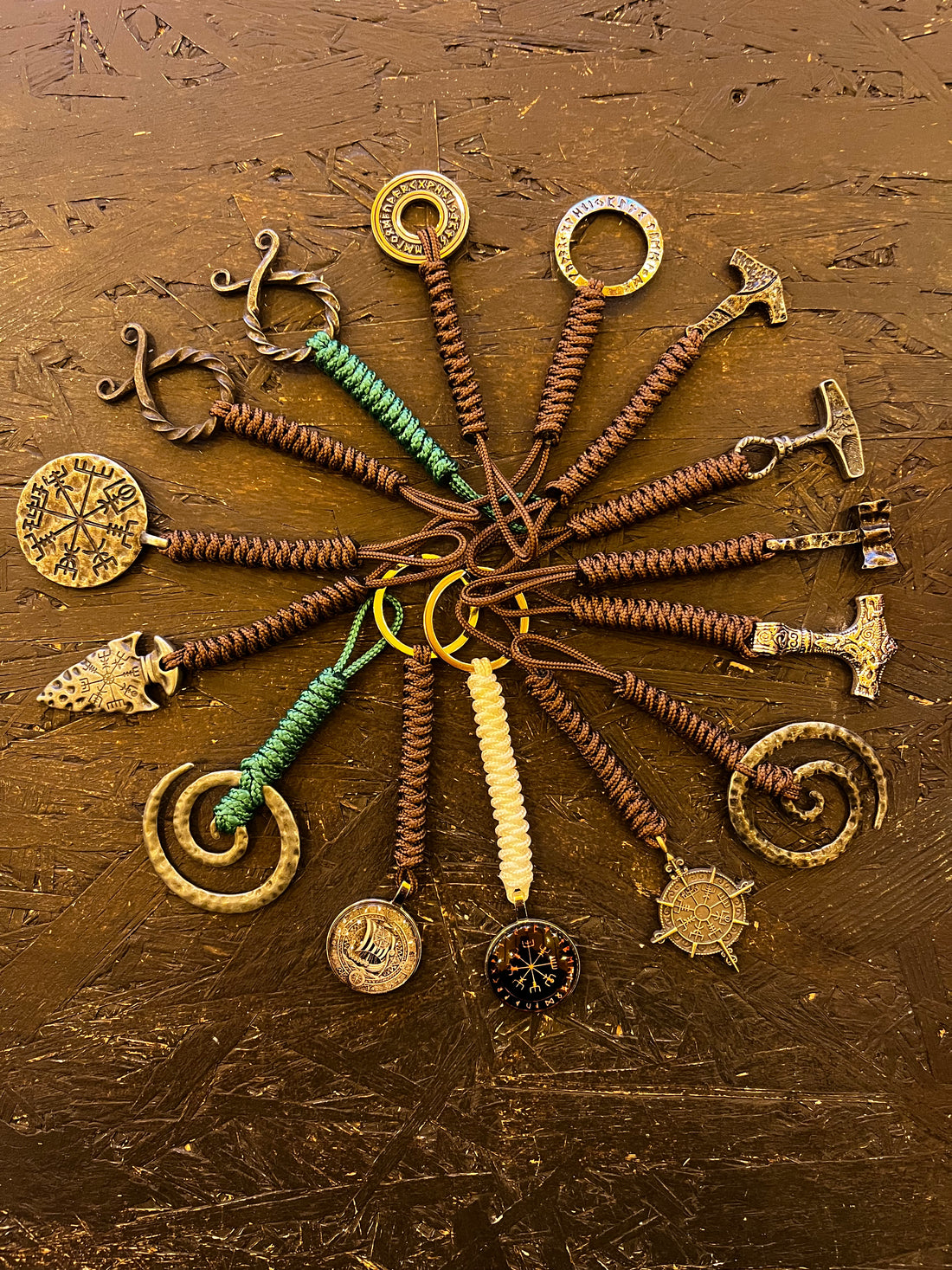 Handmade Viking Keychain