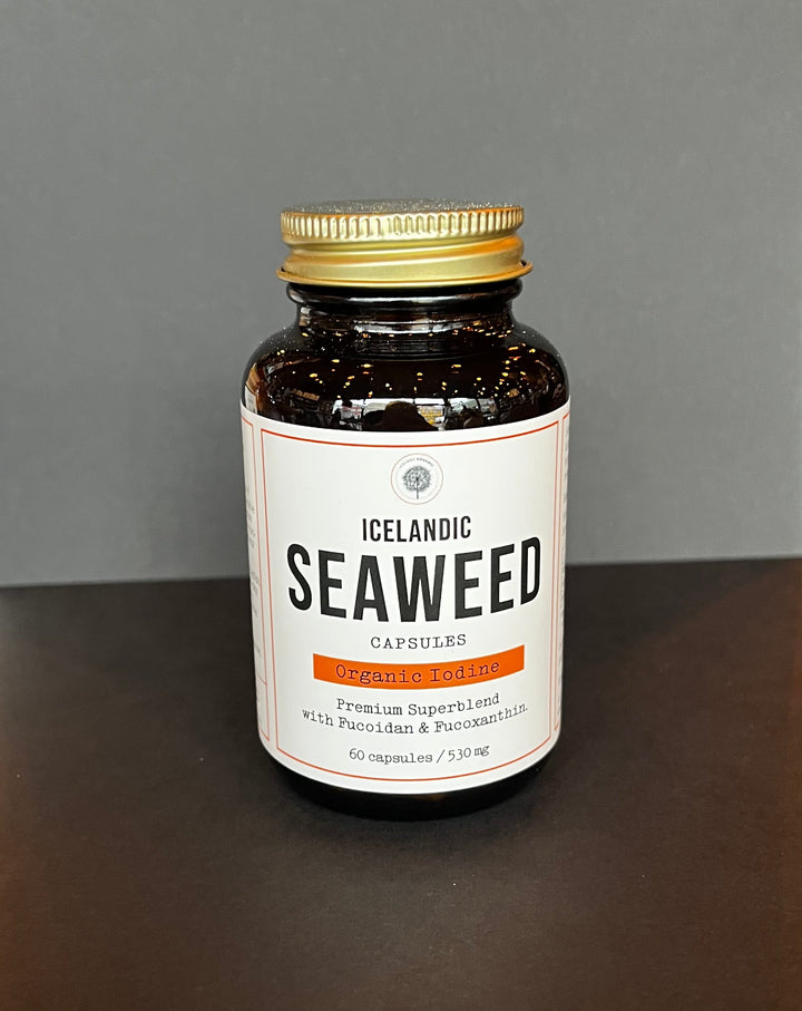 Icelandic Seaweed Capsules - Organic Iodine - Umami Sea Salt