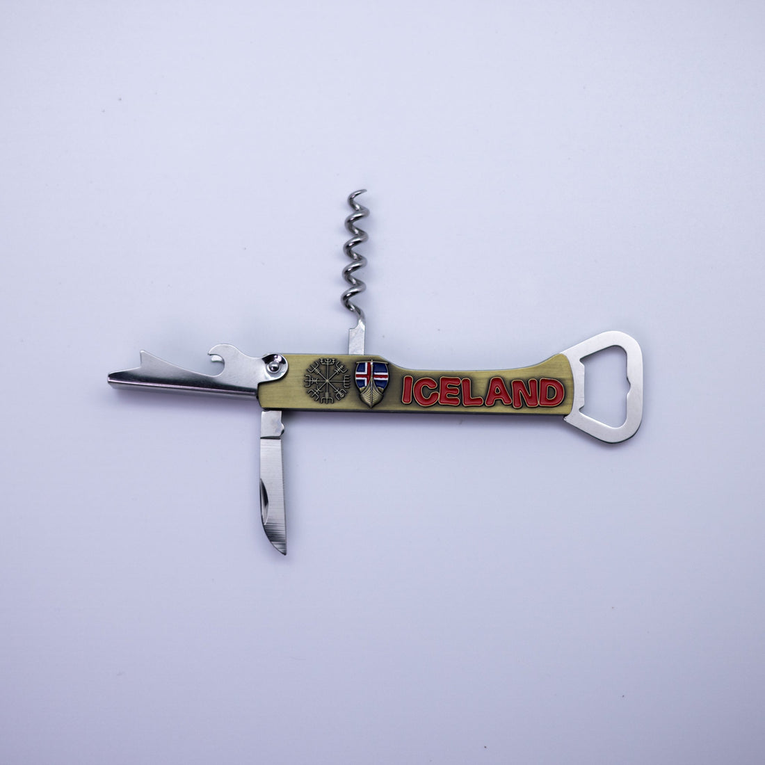 Bottle & Wine Opener - Minjagripir.is