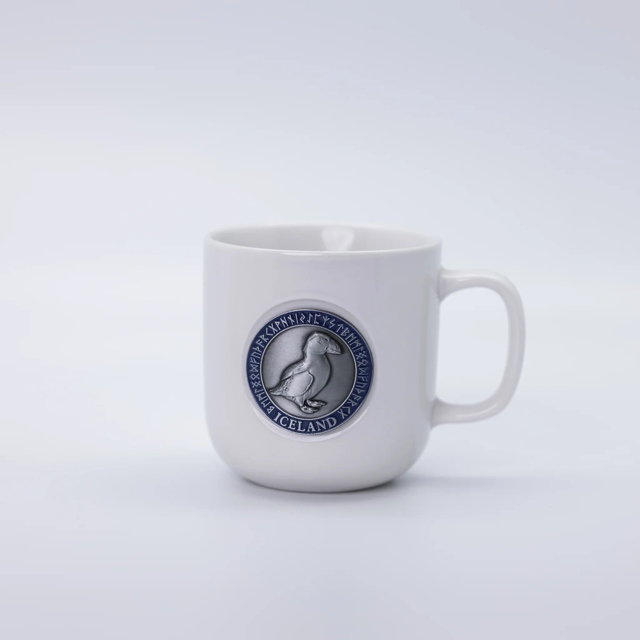 White Porcelain Mug - Minjagripir.is