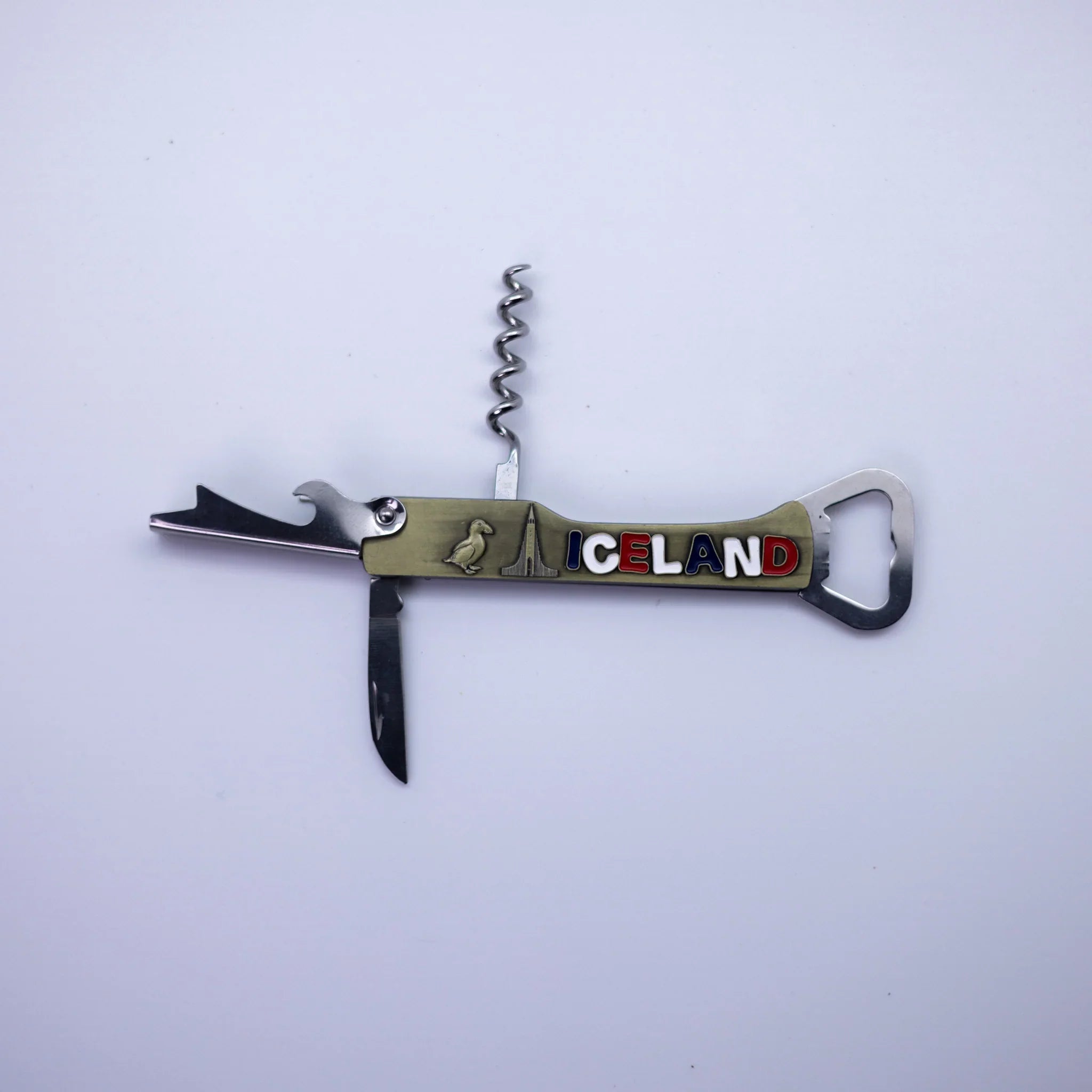 Bottle & Wine Opener - Minjagripir.is