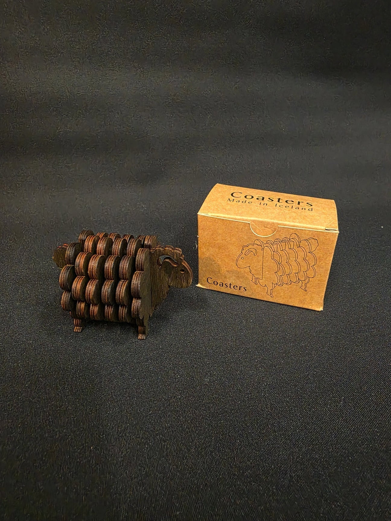 Sheep Wooden Coasters - Ugla Handverk