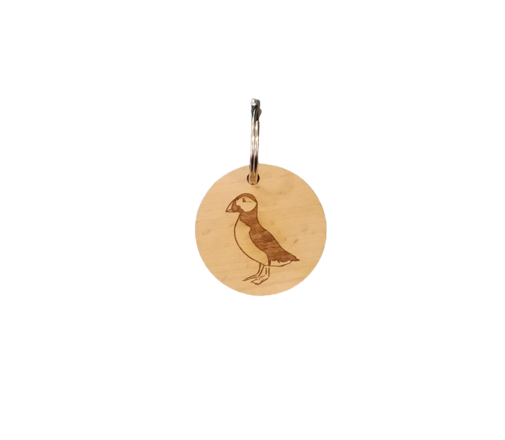 Wooden Keychain - Ugla Handverk