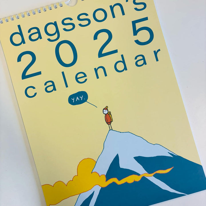 2025 Calendar - Hugleikur Dagsson